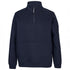 House of Uniforms The Premium Trade Zip Neck Jumper | Adults Jbs Wear Navy/Navy