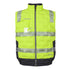 House of Uniforms The Hi Vis (D+N) Graphene Puffer Vest | Adults Jbs Wear Lime/Charcoal