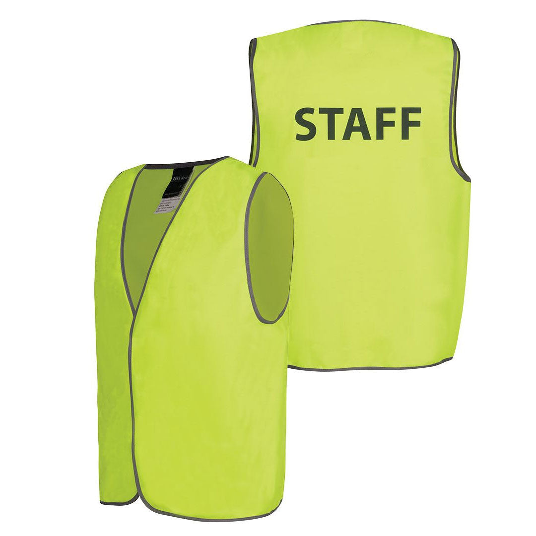 House of Uniforms The Pre Printed Hi Vis Day Vest | Adults Jbs Wear
