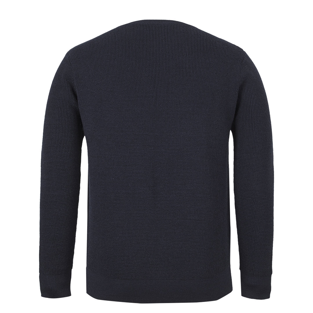 House of Uniforms The Chunky Crew Neck Jumper | Adults Jbs Wear