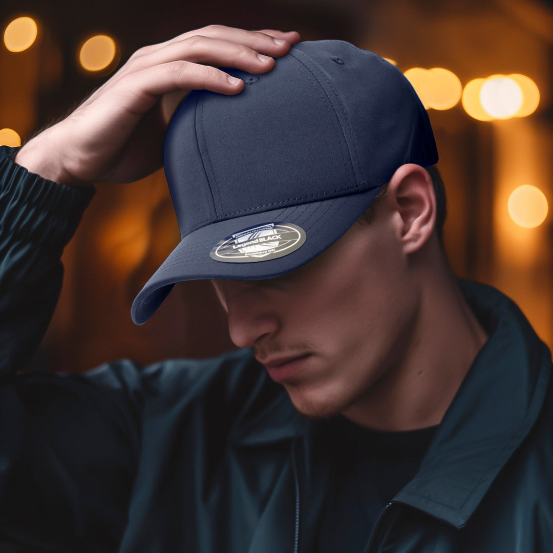 House of Uniforms The Classic Fitted Cap Legend Black