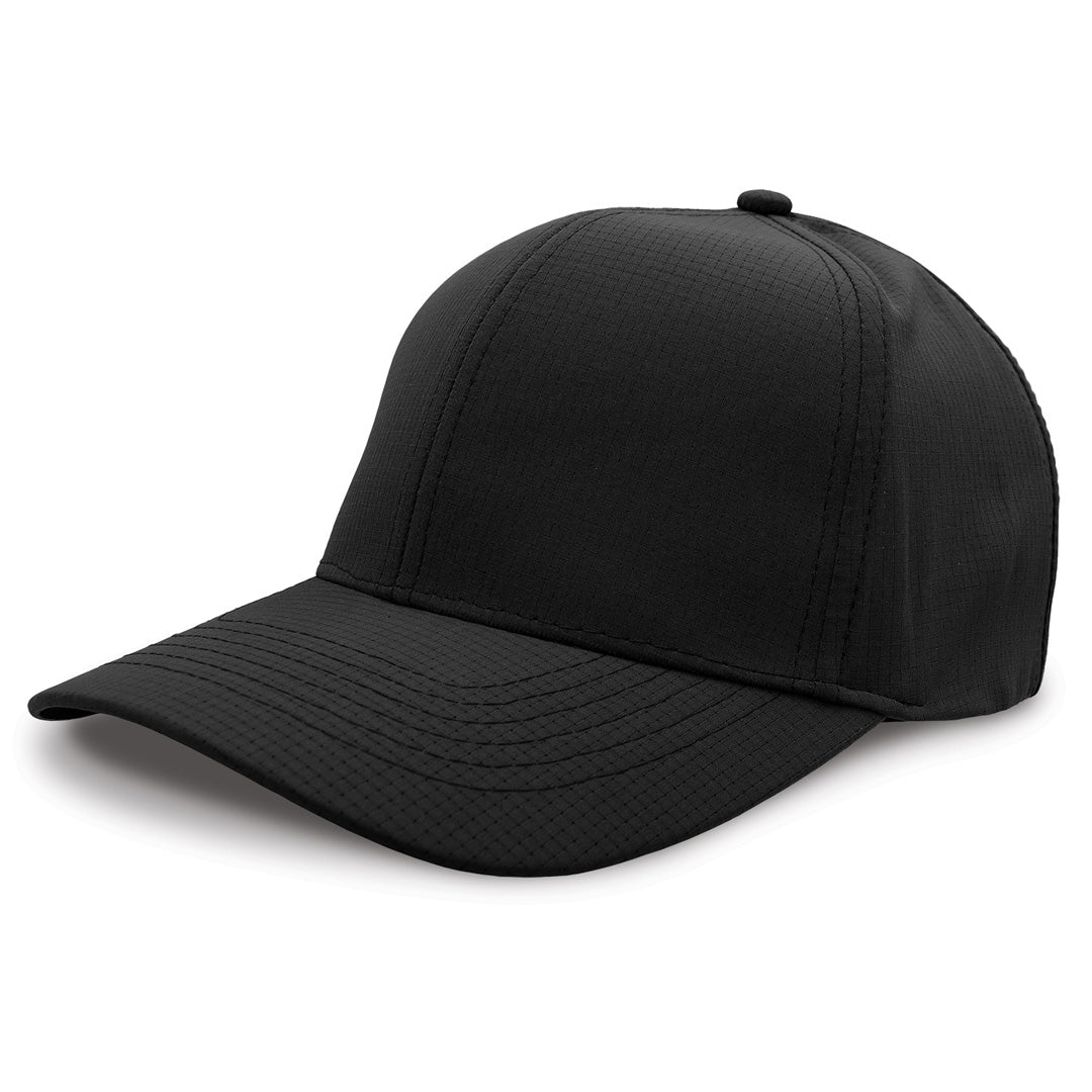House of Uniforms The Sail Cap | 6 Panel Legend Black Black