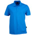 House of Uniforms The Airlie Polo | Mens | Short Sleeve Stencil Ocean Blue