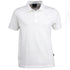 House of Uniforms The Airlie Polo | Mens | Short Sleeve Stencil White