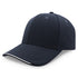 House of Uniforms The Streamliner Cap | 6 Panel Legend Black Navy/White