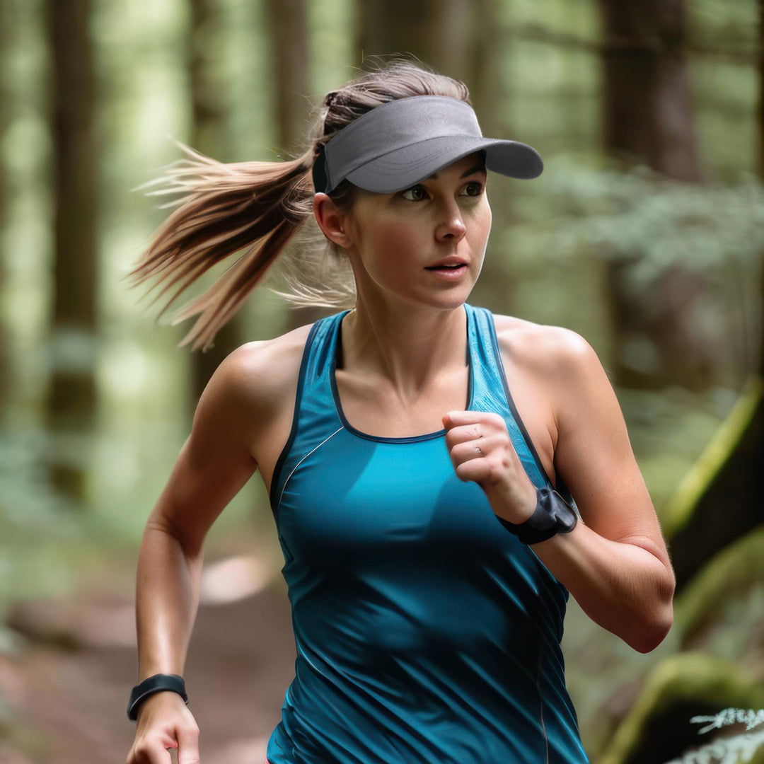 House of Uniforms The Altitude Sports Visor Legend Black