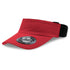 House of Uniforms The Altitude Sports Visor Legend Black Red