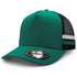 House of Uniforms The Striped Trucker Cap Legend Black Bottle/Black/White