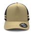 House of Uniforms The Striped Trucker Cap Legend Black
