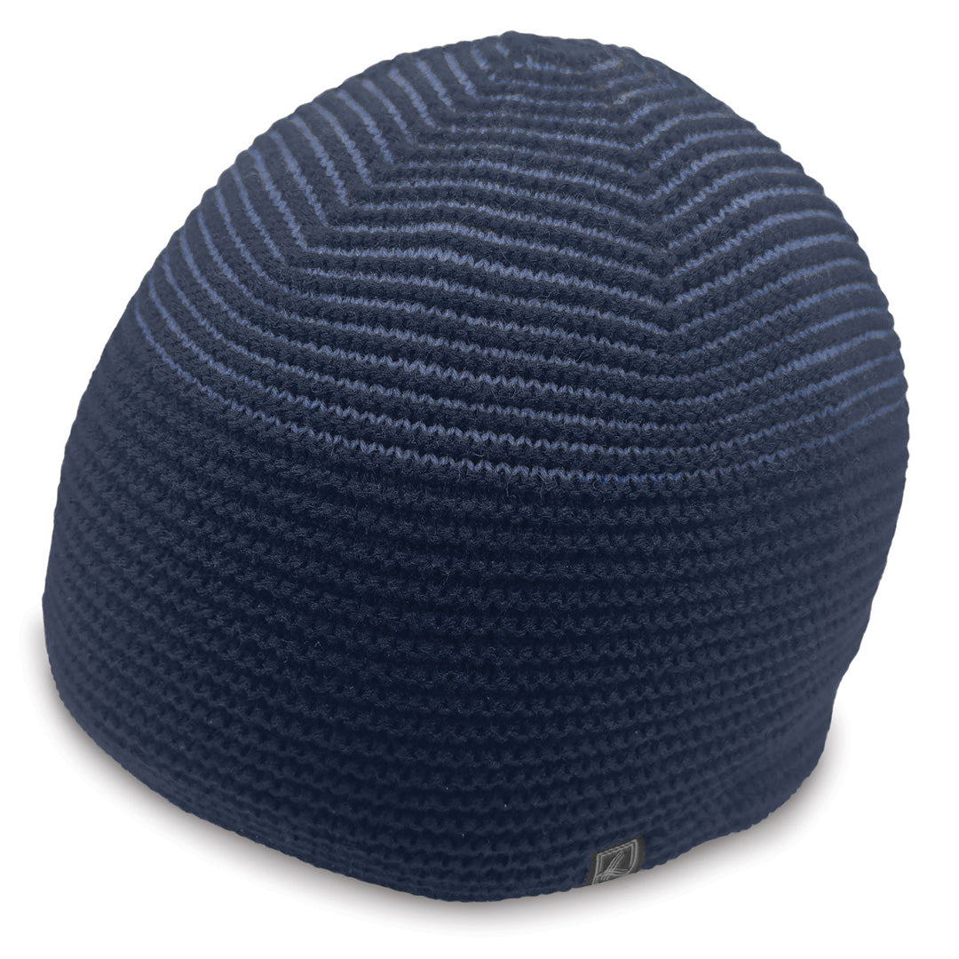 House of Uniforms The Ridge Beanie Legend Black Navy/Blue