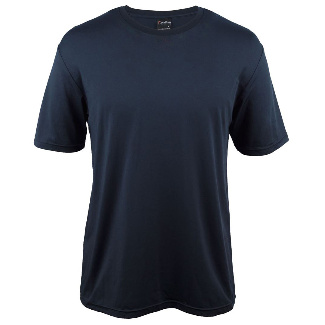 House of Uniforms The Podium Stretch Tee | Adults Jbs Wear Navy