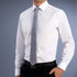 House of Uniforms The Melbourne Shirt | Mens | Slim Fit | Long Sleeve John Kevin White