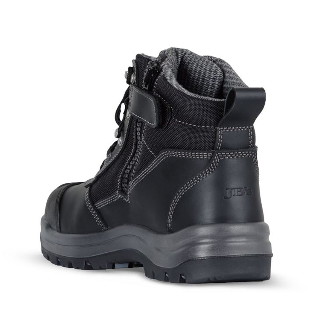 House of Uniforms The Atrax Zip Safety Boot | Adults Jbs Wear