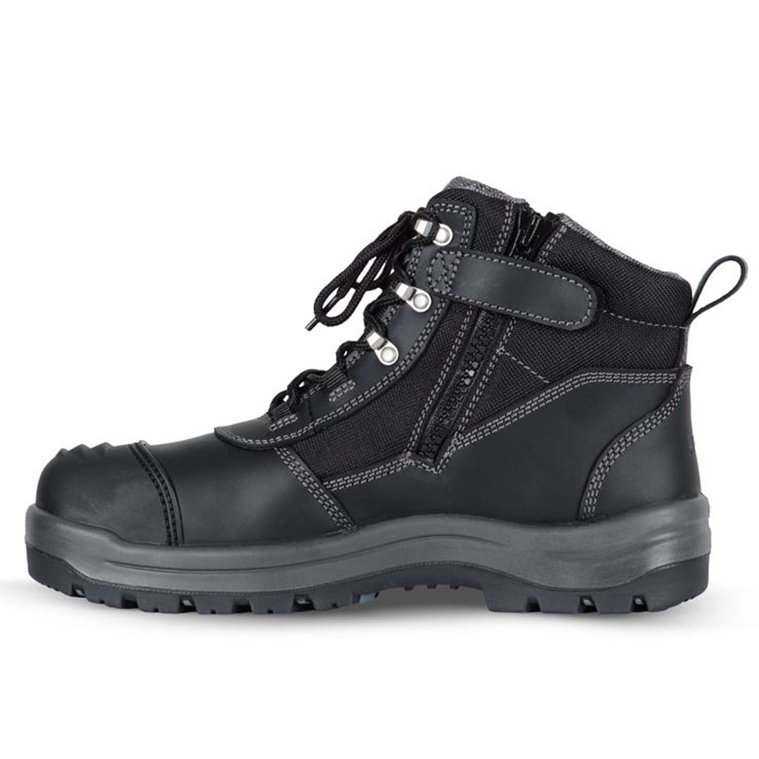 House of Uniforms The Atrax Zip Safety Boot | Adults Jbs Wear