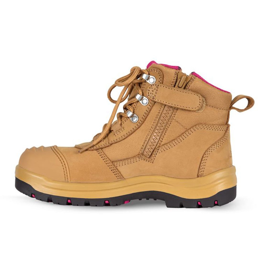 House of Uniforms The Atrax Zip Safety Boot | Ladies Jbs Wear