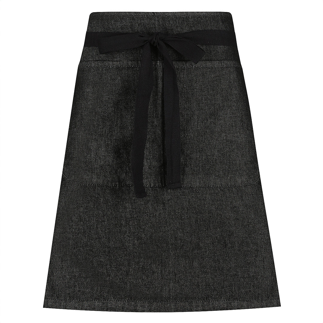 House of Uniforms The Charlie Apron | Waist Identitee Black with Black Strap