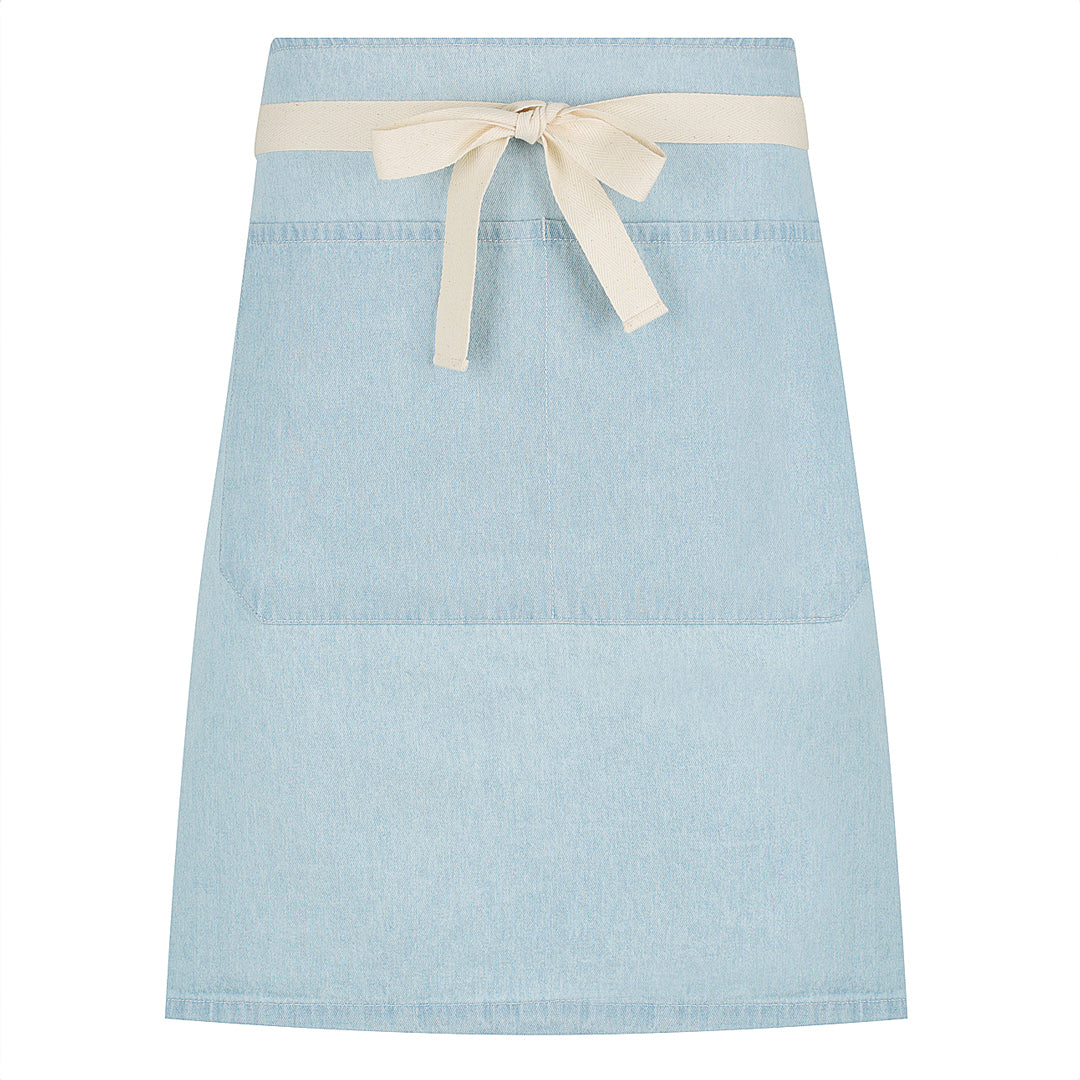 House of Uniforms The Charlie Apron | Waist Identitee Vintage Denim with Calico Strap