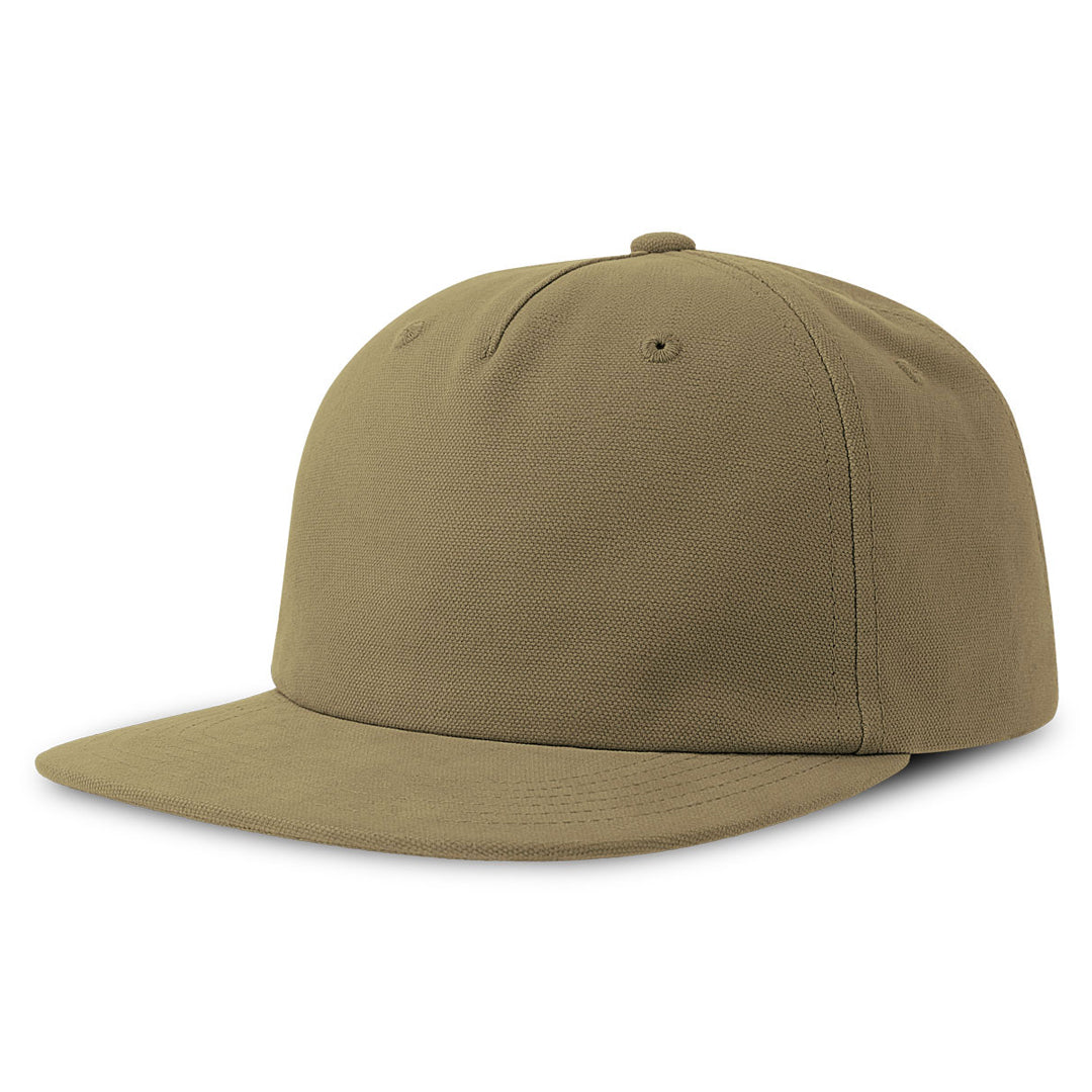 House of Uniforms The Cruz Organic Cotton Flat Peak Cap | Atlantis Atlantis Headwear