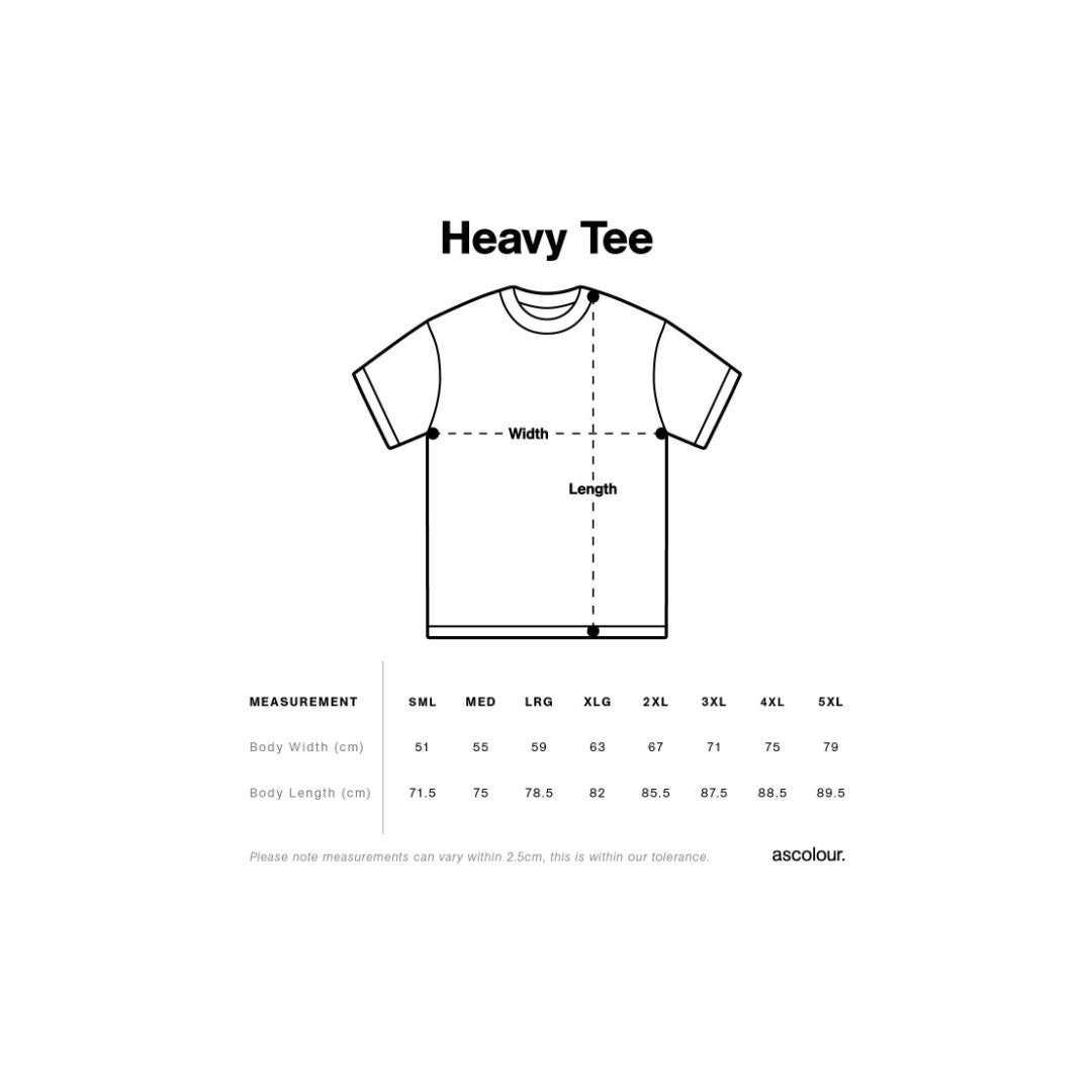 House of Uniforms The Heavy Tee | Mens | Short Sleeve AS Colour