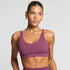 House of Uniforms The Tara Cross Back Crop Top | Ladies Active Basics Merlot