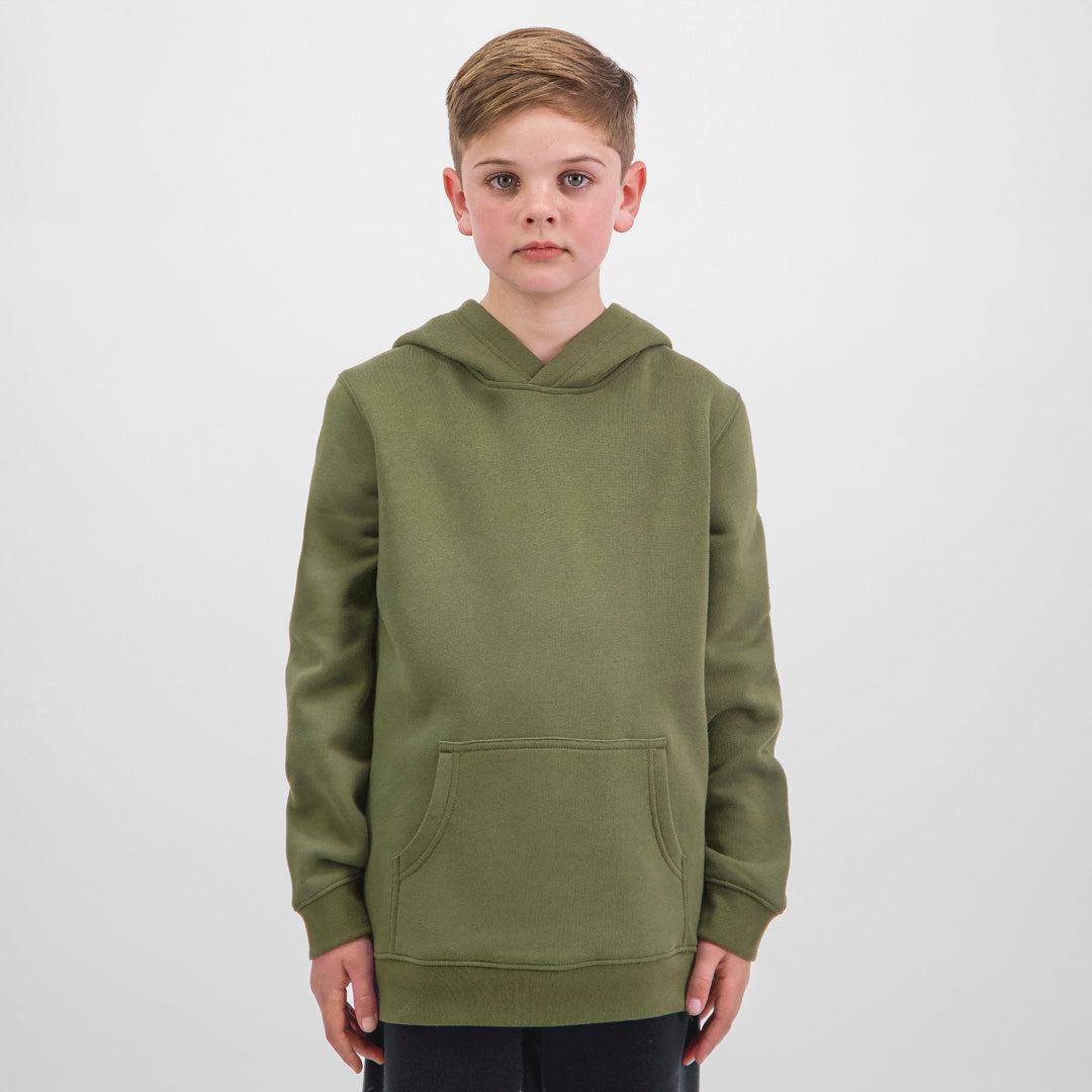 House of Uniforms The Basis Hoodie | Kids Goodmates Army