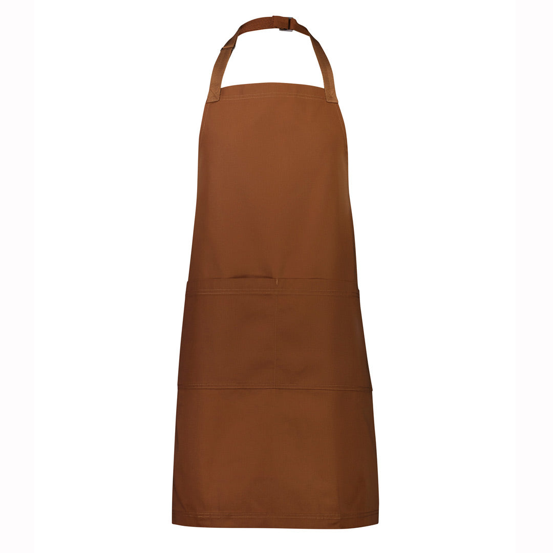 House of Uniforms The Barley Apron | Adults Biz Collection Cinnamon