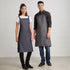 House of Uniforms The Urban Bib Apron | Adults | Cross Back Biz Collection