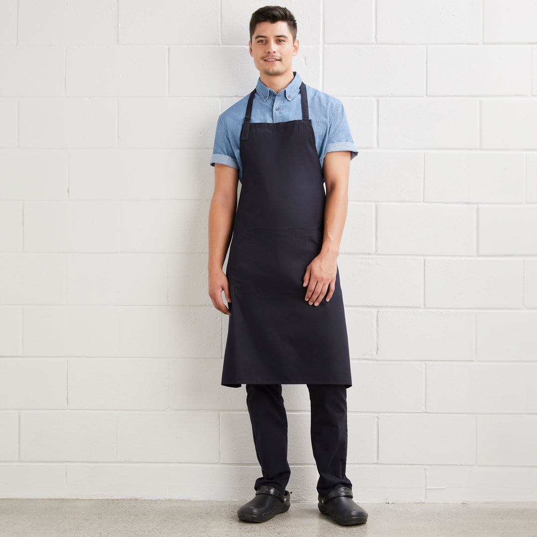 House of Uniforms The Classic Bib Apron | Adults Biz Collection