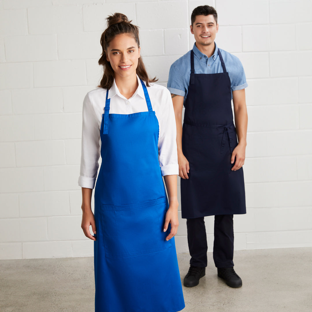 House of Uniforms The Classic Bib Apron | Adults Biz Collection