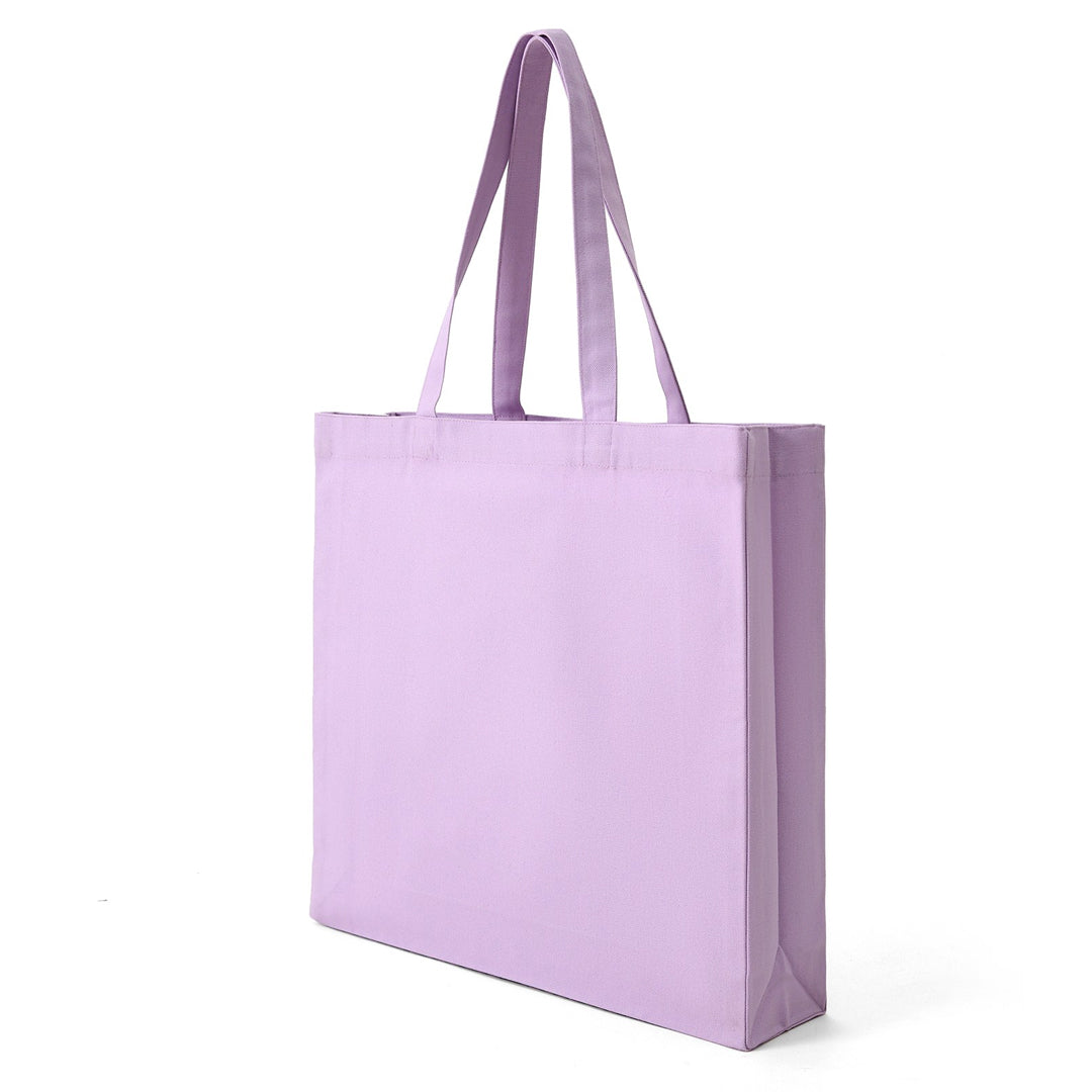 House of Uniforms The Cotton Canvas Tote Bag Ramo Lavender