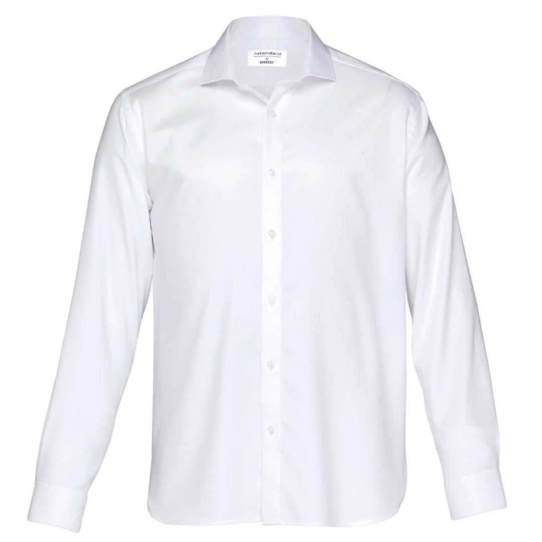House of Uniforms The Origin Shirt | Mens Barkers White