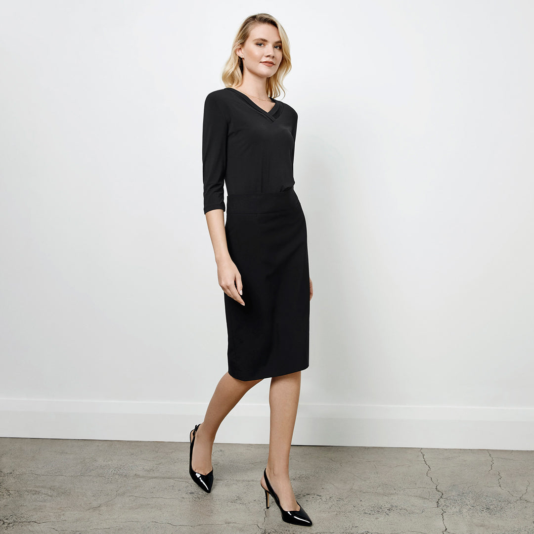 House of Uniforms The Classic Skirt | Ladies | Below Knee Biz Collection