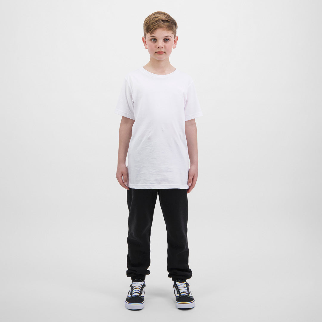 House of Uniforms The Basis Track Pant | Kids Goodmates Black