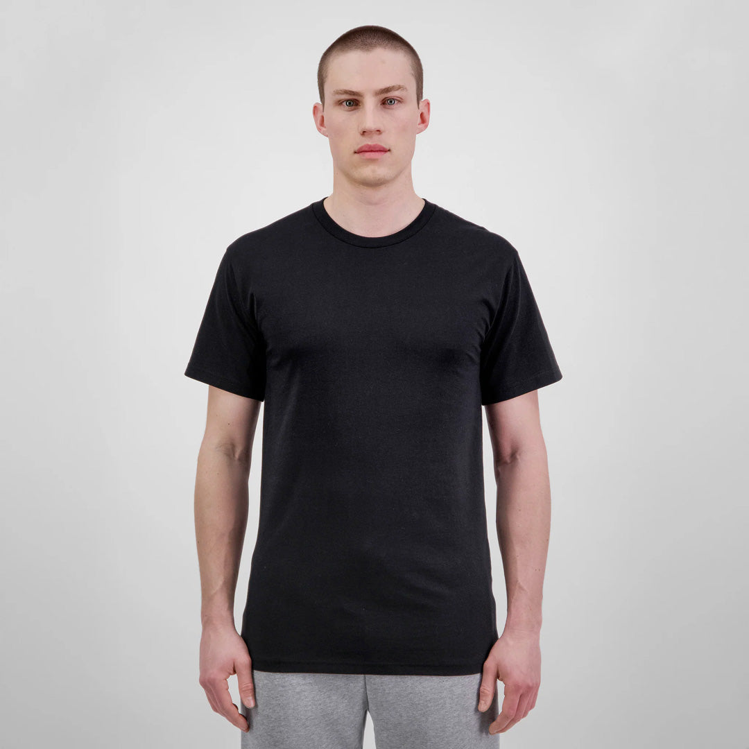 House of Uniforms The Basis Tee | Short Sleeve | Mens Goodmates Black