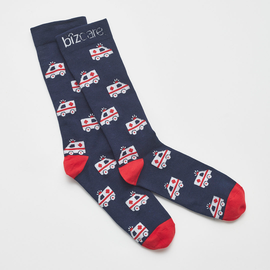 House of Uniforms The Biz Care Sock | Unisex Biz Care Navy