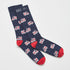 House of Uniforms The Biz Care Sock | Unisex Biz Care Navy