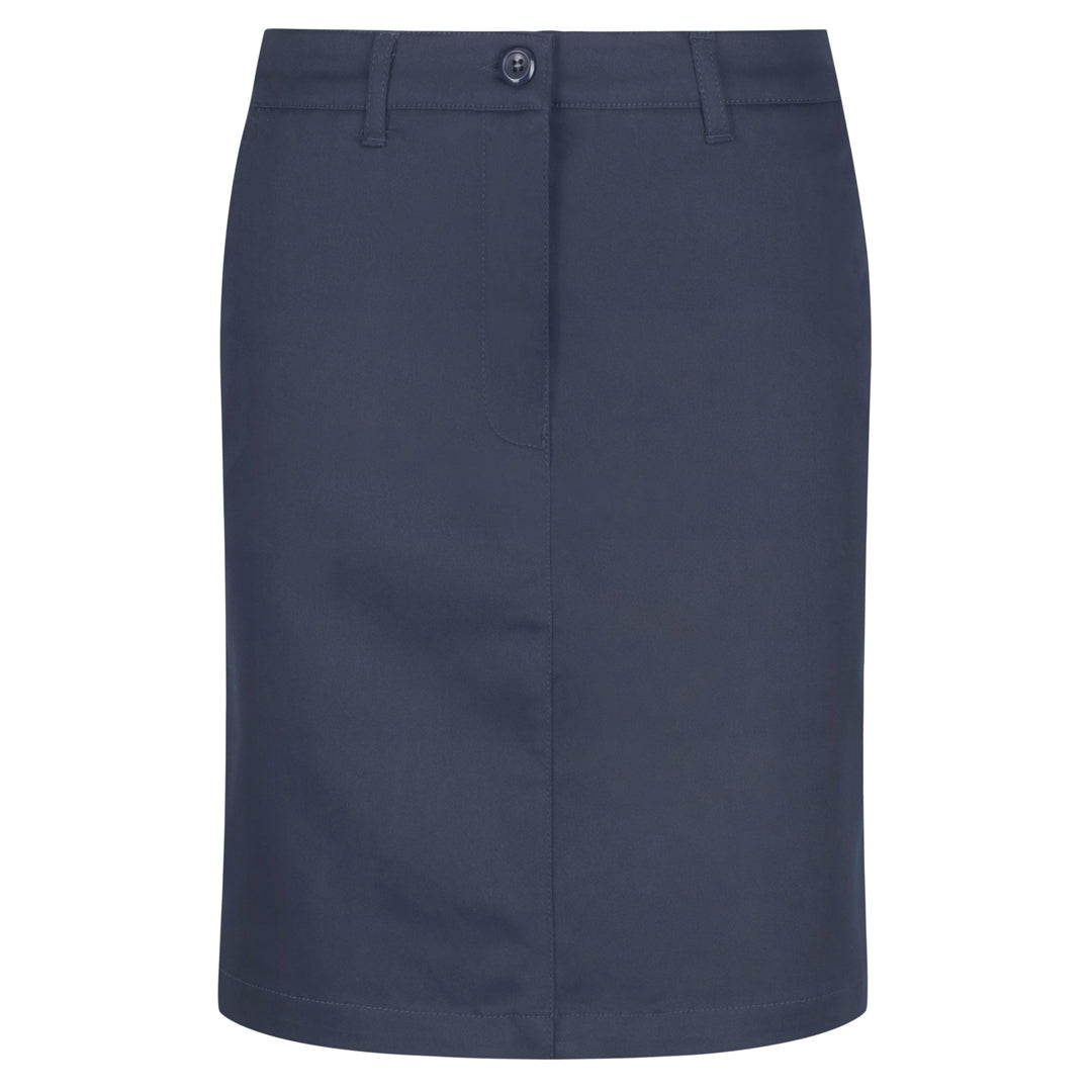 House of Uniforms The Lily Chino Skirt Identitee Navy
