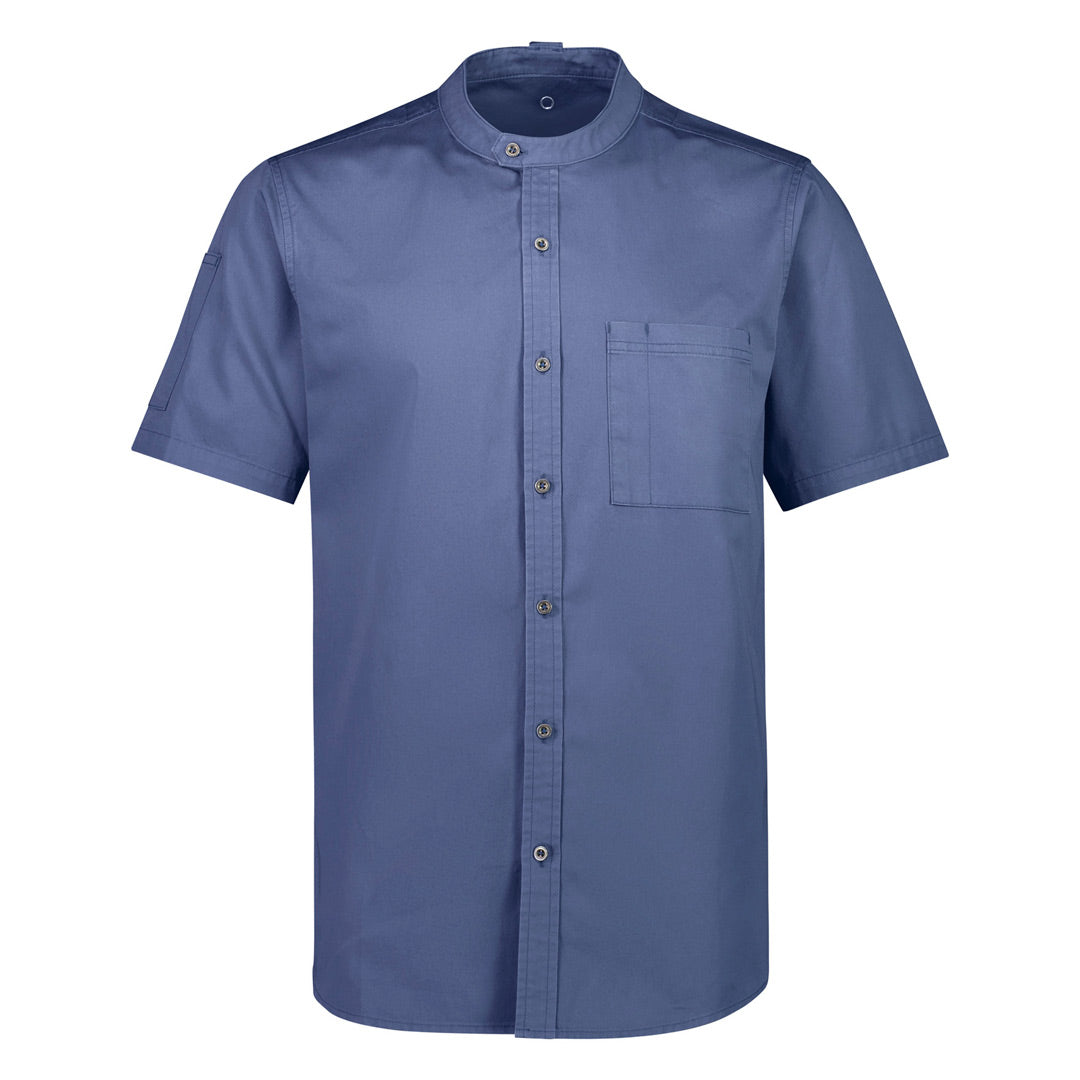 House of Uniforms The Salsa Chef Shirt | Adults Yes! Chef Grey Smoke