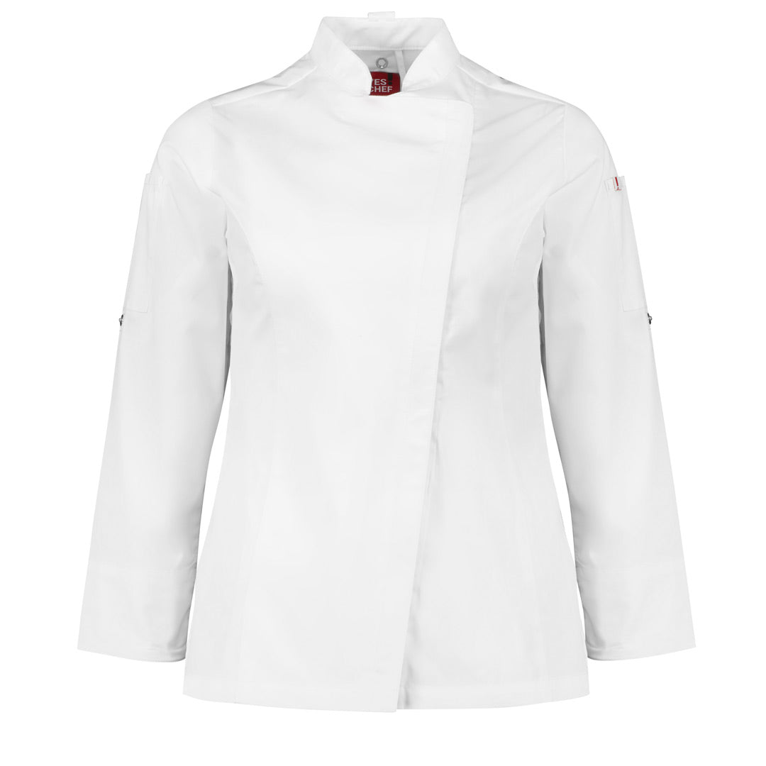 House of Uniforms The Alfresco Chefs Jacket | Ladies Yes! Chef White