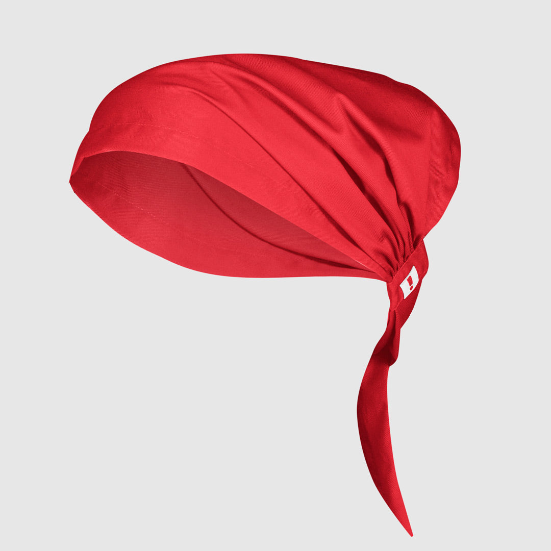 House of Uniforms The Twist Bandana | Adults Yes! Chef Red