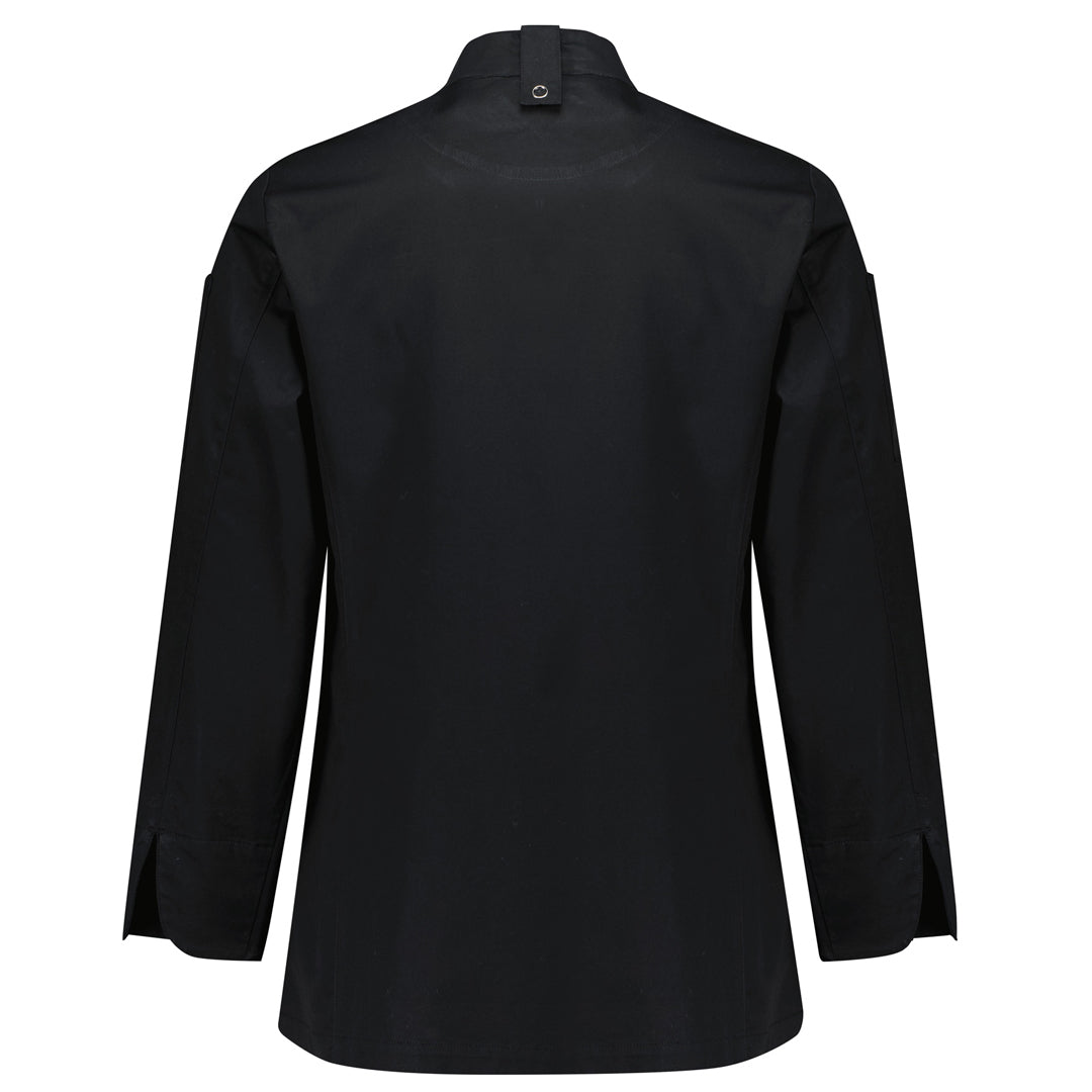 House of Uniforms The Gusto Chef Jacket | Long Sleeve | Ladies Yes! Chef