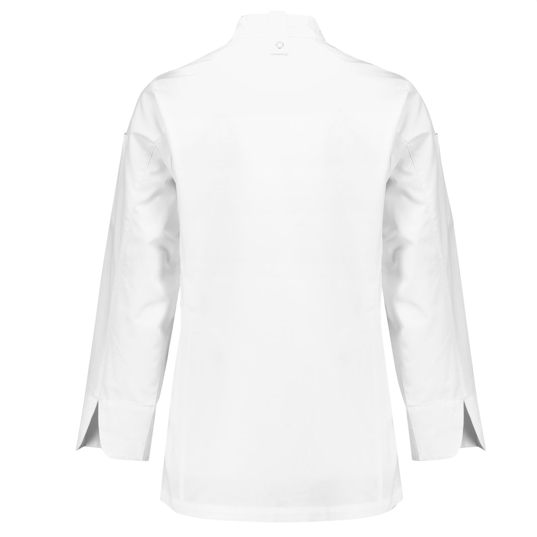House of Uniforms The Gusto Chef Jacket | Long Sleeve | Ladies Yes! Chef