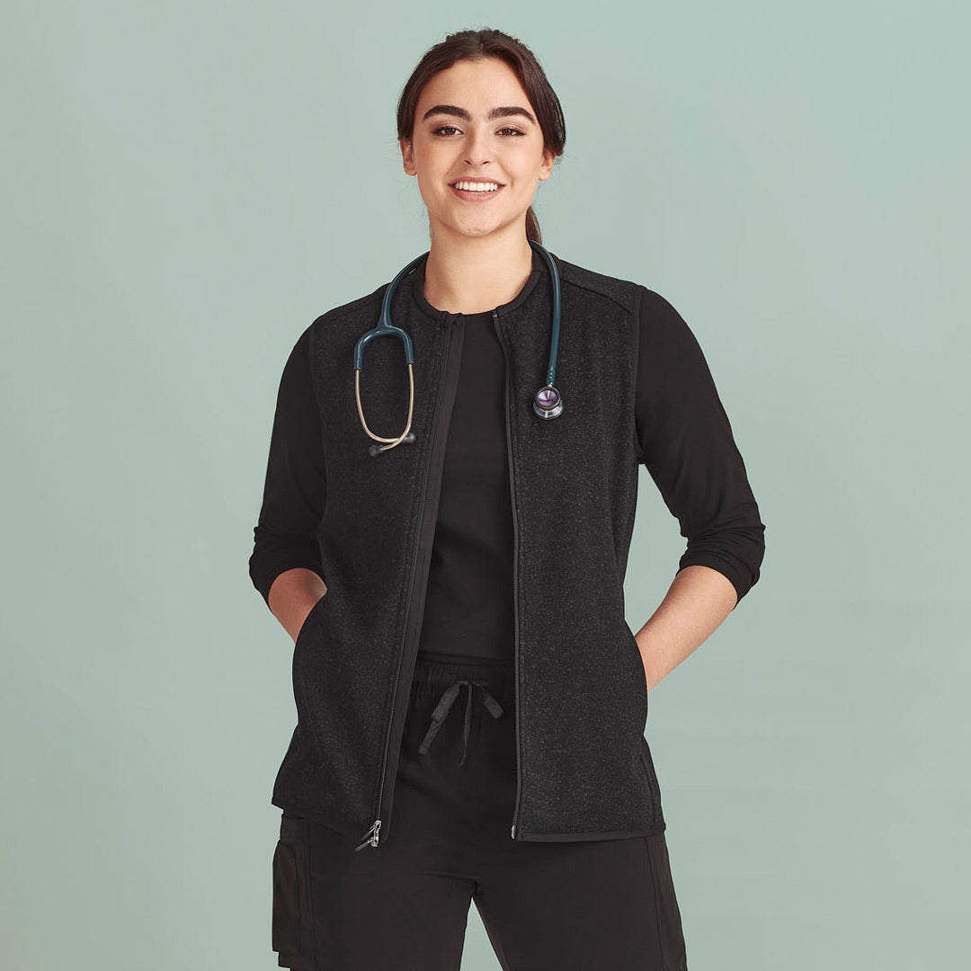 House of Uniforms The Nova Knit Vest | Ladies Biz Care