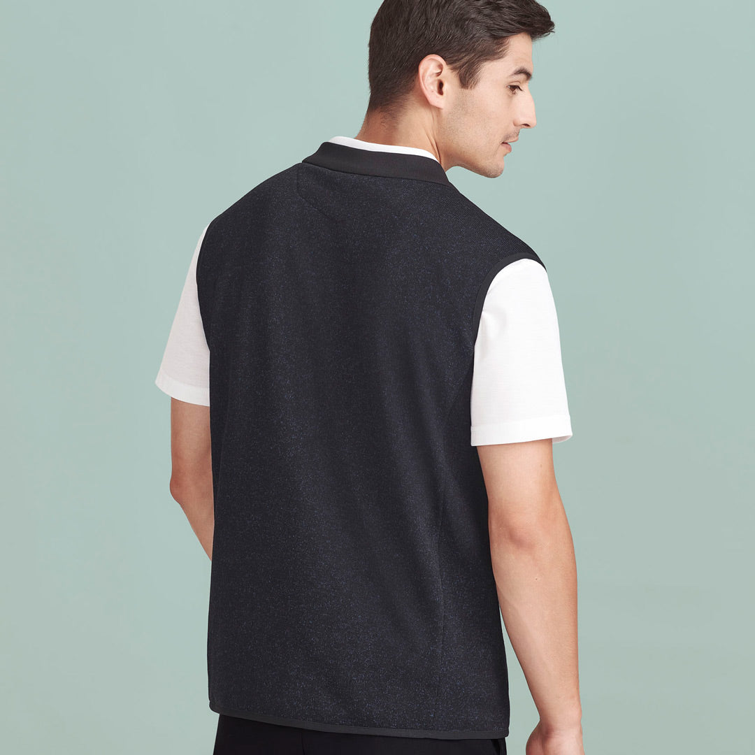 House of Uniforms The Nova Knit Vest | Mens Biz Care