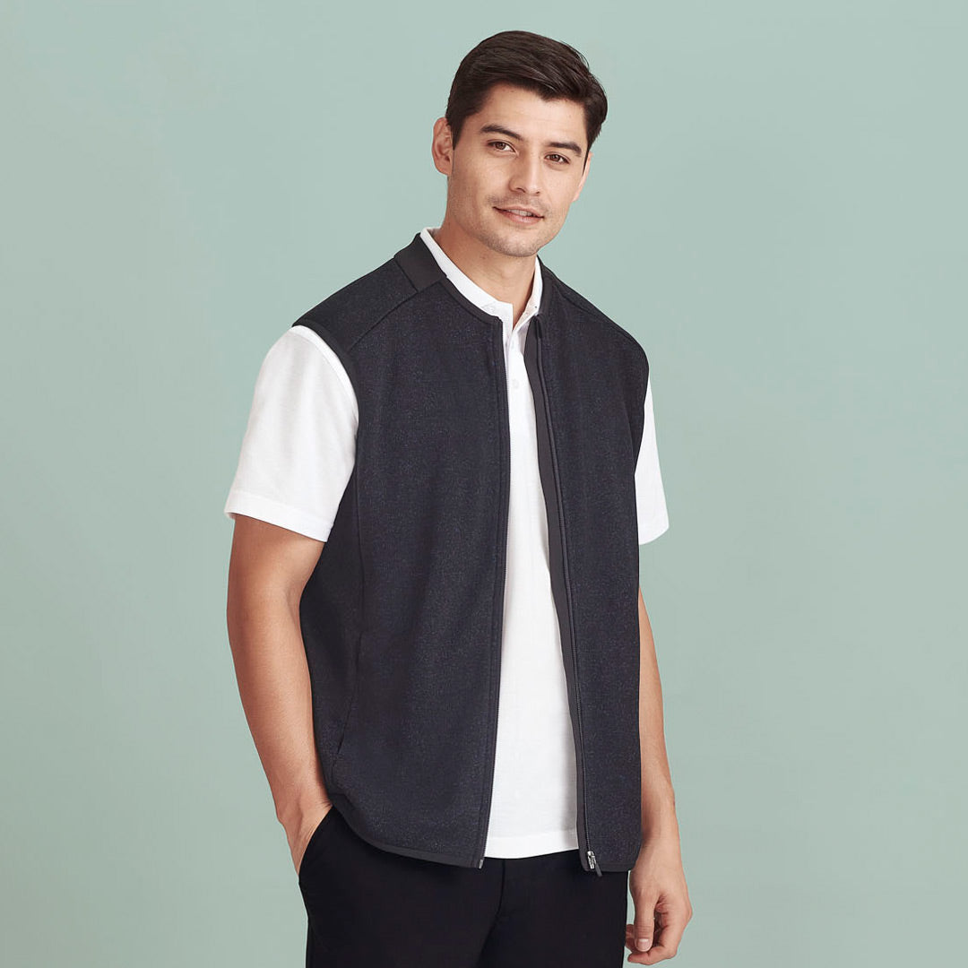 House of Uniforms The Nova Knit Vest | Mens Biz Care