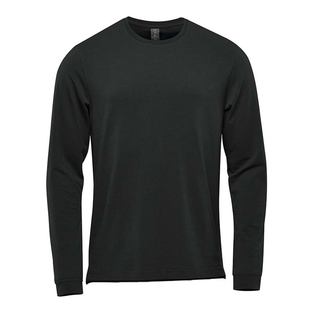 House of Uniforms The Montebello Tee | Long Sleeve | Mens Stormtech Black