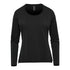 House of Uniforms The Montebello Tee | Long Sleeve | Ladies Stormtech Black