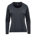 House of Uniforms The Montebello Tee | Long Sleeve | Ladies Stormtech Charcoal Marle