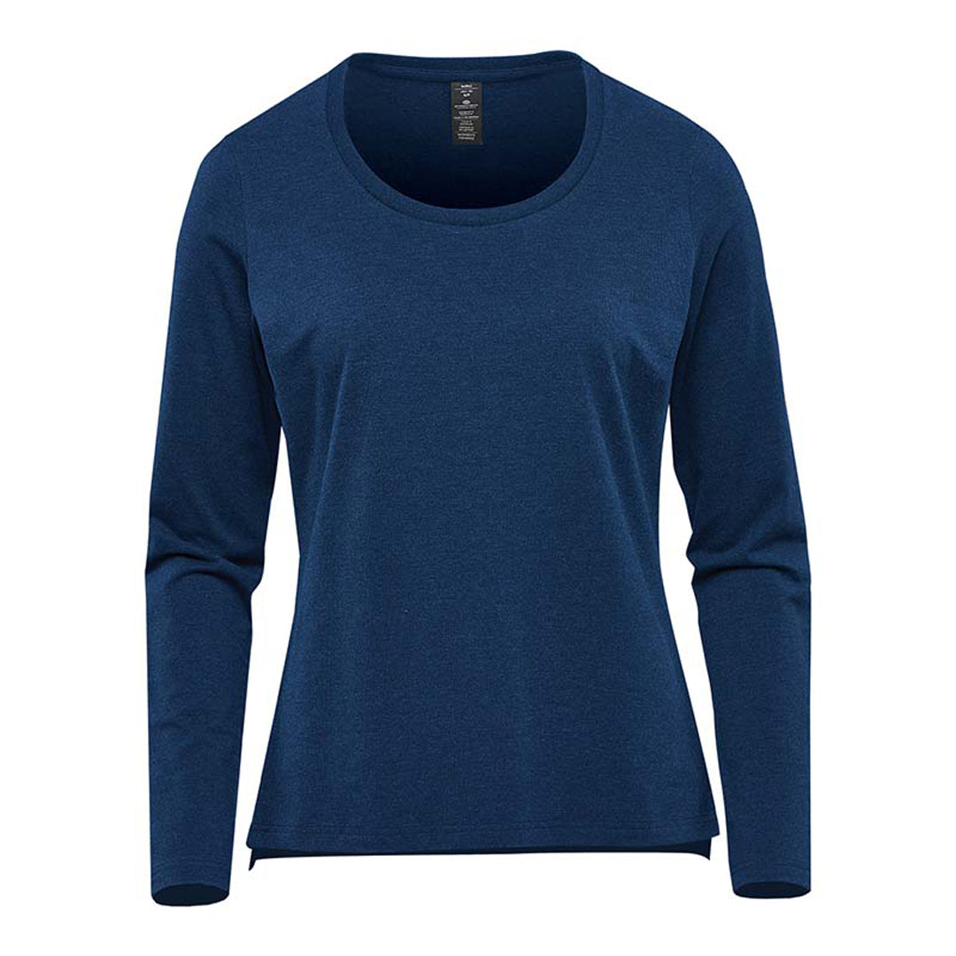 House of Uniforms The Montebello Tee | Long Sleeve | Ladies Stormtech Indigo
