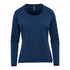 House of Uniforms The Montebello Tee | Long Sleeve | Ladies Stormtech Indigo